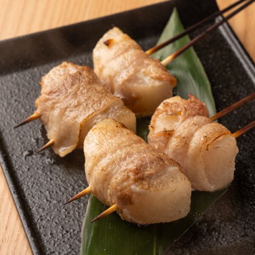 Radish-wrapped skewers - wrapped in boiled radish - 2 skewers