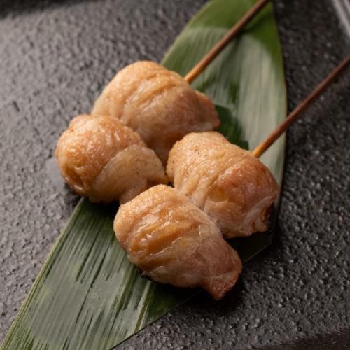 Quail roll skewers x 2