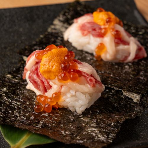 We also have horse meat and seafood delivered directly from the source.