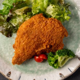 チキンレッグのフライドチキン