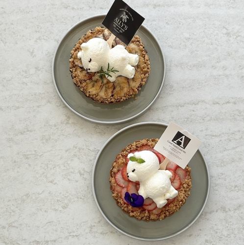 【居眠りベアの癒し系タルト】―fruit tarte―