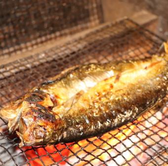 【越田商店】美味しい鯖の炭焼き