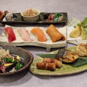 [Limited to Saturdays, Sundays, and holidays] [Course dishes only] Great value lunchtime limited course "Lunch Sake Totari Course"