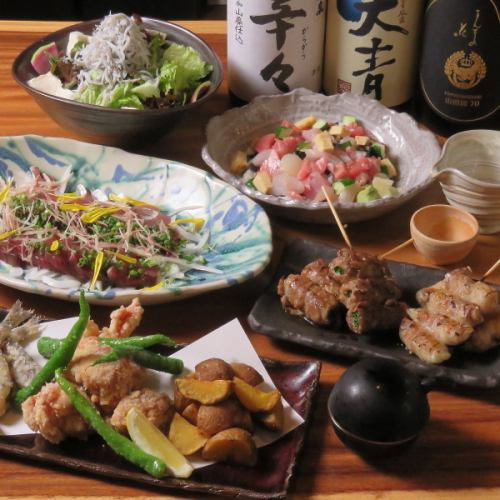 Japanese cuisine made with carefully selected ingredients