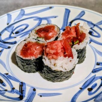 名物！天然マグロ巻き