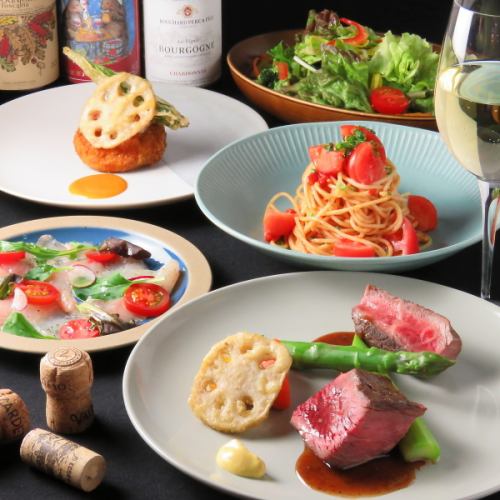 【各種おつまみから逸品まで豊富にご用意！創作フランス料理も】各種一品料理⇒500円(税込)～