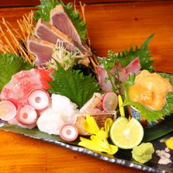 おまかせ刺身五点盛