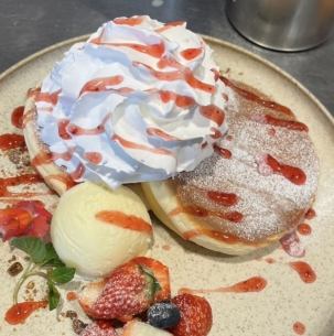 季節のパンケーキ