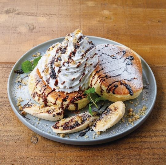 ふわふわのスフレパンケーキ