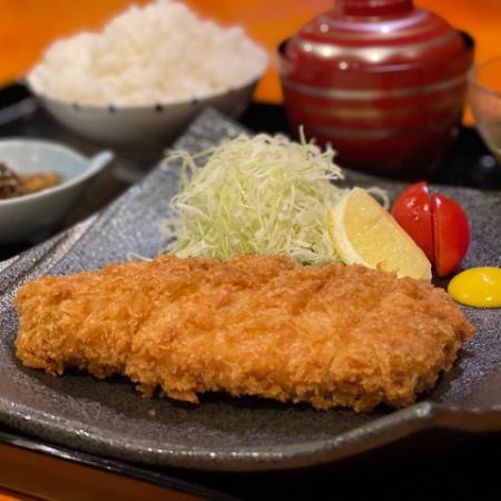 Thick cutlet set meal