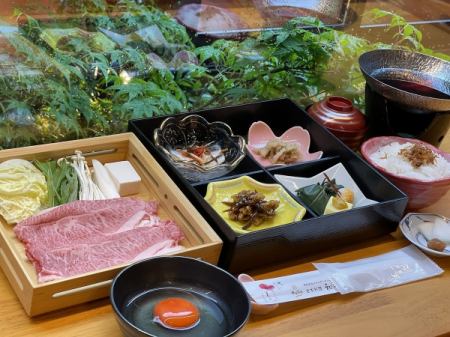 Matsunaga beef sukiyaki set