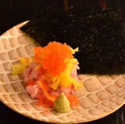 トロたくと炙り海苔