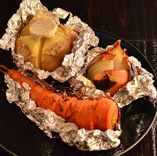 季節の焼き野菜