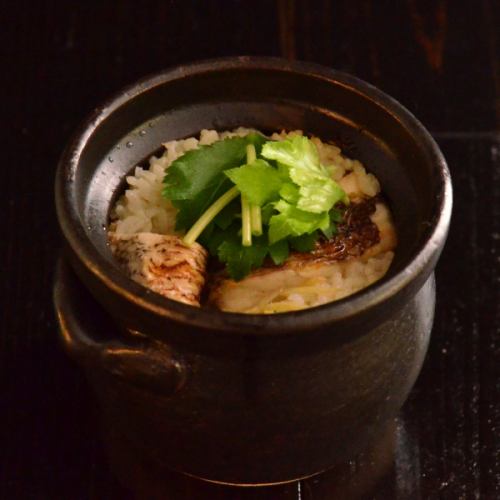 鯛炭焼きの土鍋ごはん