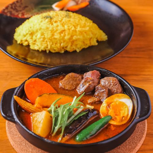 鮮度抜群のジビエを使用したカレーも！