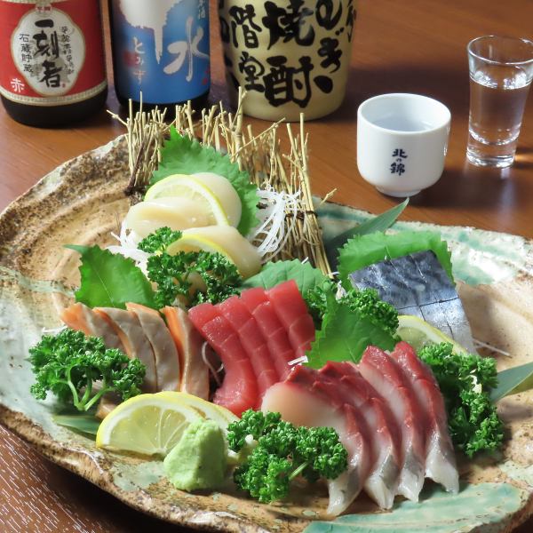 刺身5品盛り
