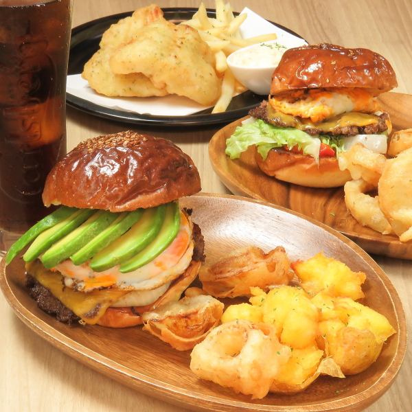 ハンバーガー各種