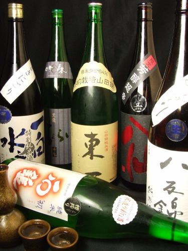 季節ごとに変わる日本酒もおすすめです！！