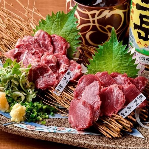 Horse sashimi delivered directly from Kumamoto!