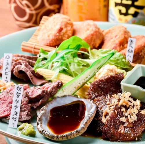 Assorted meat platter