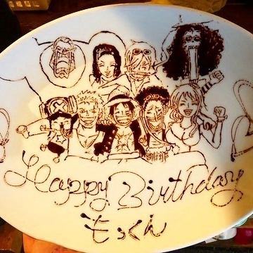 お祝い事やねぎらいなどで簡単なデザートプレートも用意してます