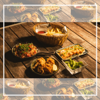 【宴会スタンダード】みんなで愉しむ定番プラン★鶏もも肉唐揚げなどを含む全5品1680円(税込)