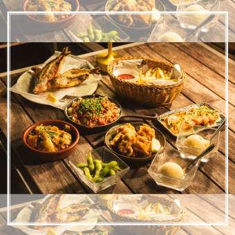 120分飲放題付【宴会プレミアム】ワンランク上のコースで仲間と豪華に!全8品3980円(税込)