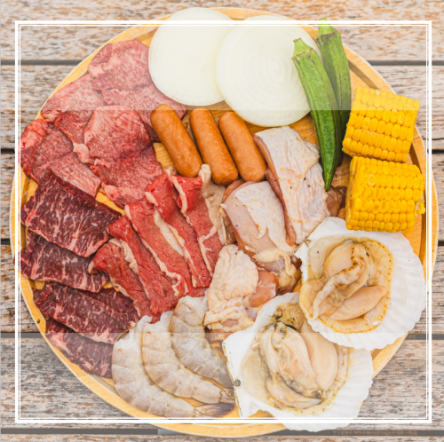 【店長おすすめ】海鮮付きBBQプレート※ご注文は2人前から承ります。