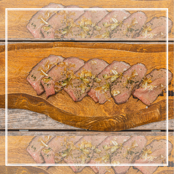 とろける極上の味わい！石垣牛ローストビーフ