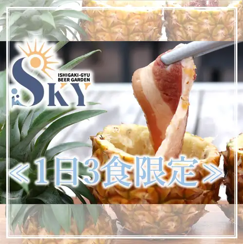 ≪注文必須≫【1日3食限定】石垣産パイン壺漬けカルビ/ハラミ