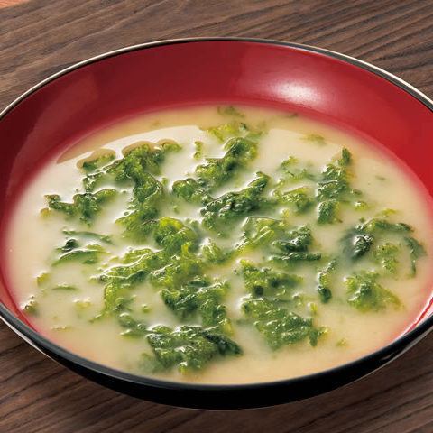 Green laver Daimyo soup