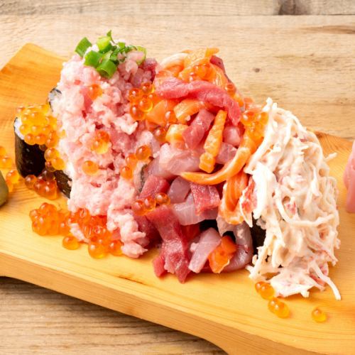 《推》ぶっかけ寿司 こぼれ盛り【必食】