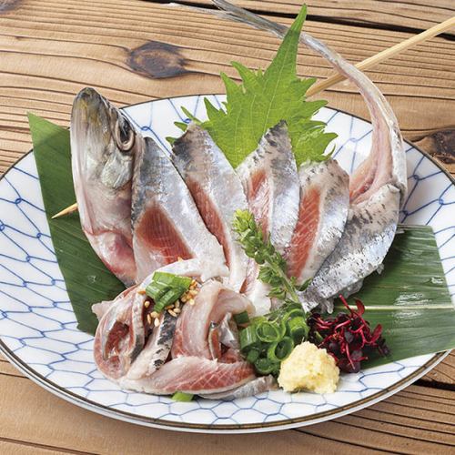 沙丁魚刺身
