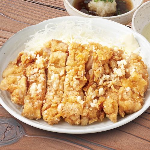 ジャンボ鶏竜田揚げ