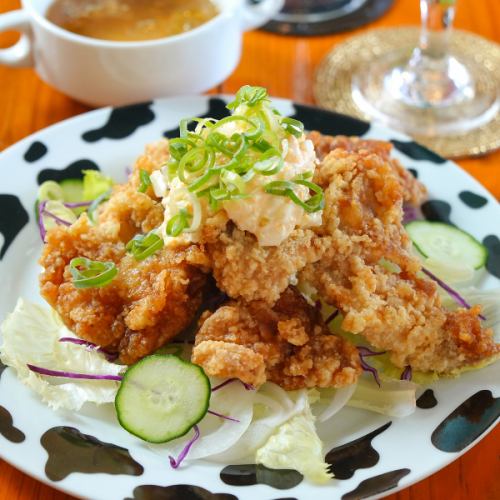 Chicken Nanban plate with special tartar sauce♪