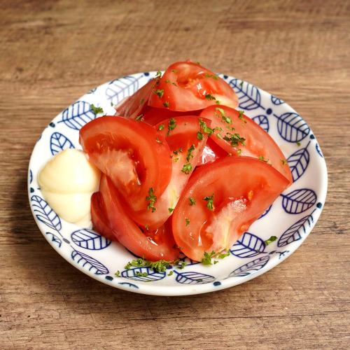 Summer chilled vegetables: Tomato