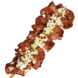 Beef tongue skewers