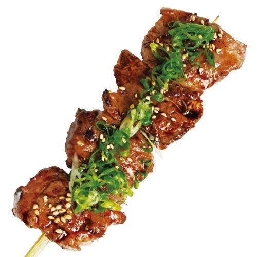 Beef skirt steak skewers