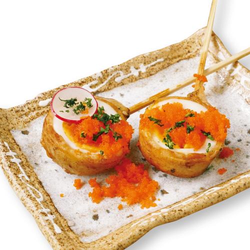 Soft-boiled egg roll