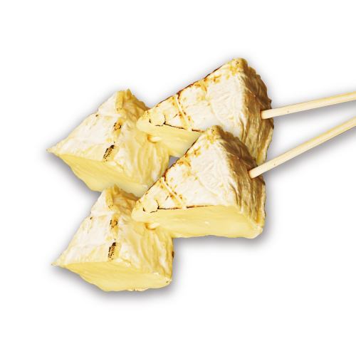 Camembert cheese skewers (2 skewers)