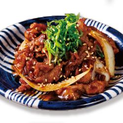 Awa Black Beef Beef Ribs Grilled with Delicious Sauce