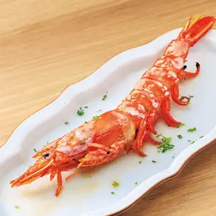 海老串塩焼き