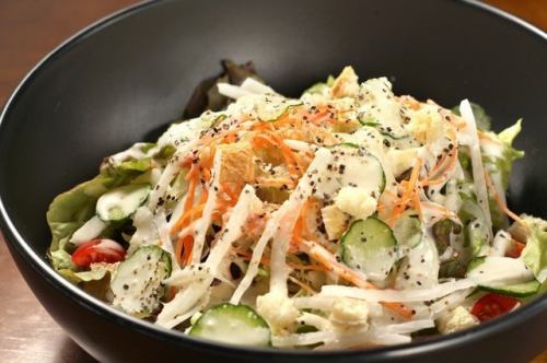 豆腐サラダ