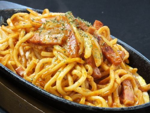 鉄板ナポリタン風焼きそば
