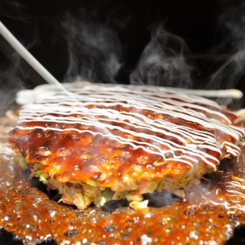 名物！豚玉お好み焼き