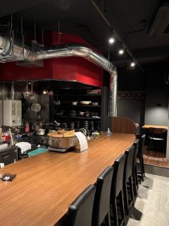 【1～2名様にオススメ】お一人様大歓迎のカウンター席♪是非会話をお楽しみながらお食事を！