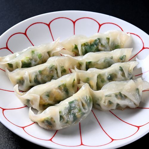 Vegetable dumplings (with shrimp)