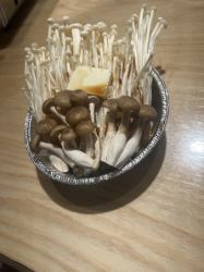 きのこホイルバター