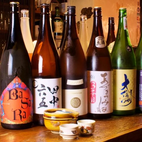 【日本各地から集めた銘酒】