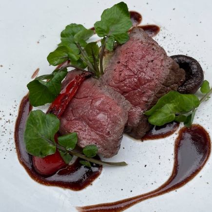 ＜予約限定ランチコース＞牛肉メインなど全5品☆3,800円（税込）